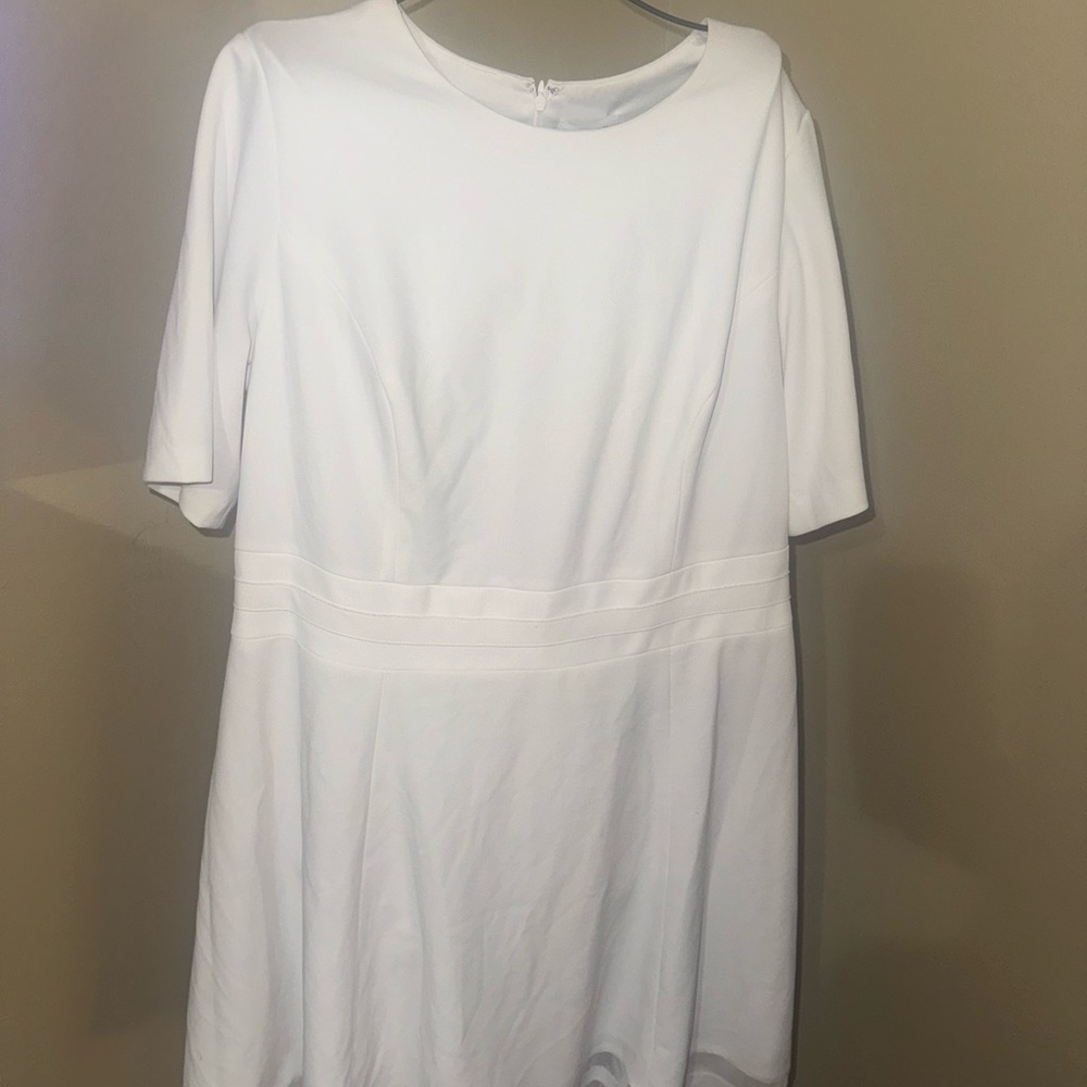 Calvin Klein Classic White Mini Dress